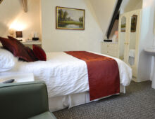 Double room with shower and private w.c. just across the landing.