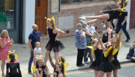 South Shields Summer Parade 2018 as seen from South Shore Guest House