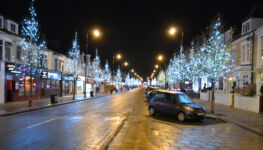 Ocean Road, South Shields. Evening image.